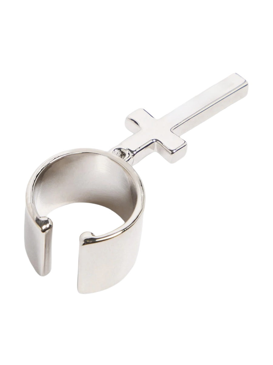 Dsquared2 Men Earring With Cross DSQUARED2