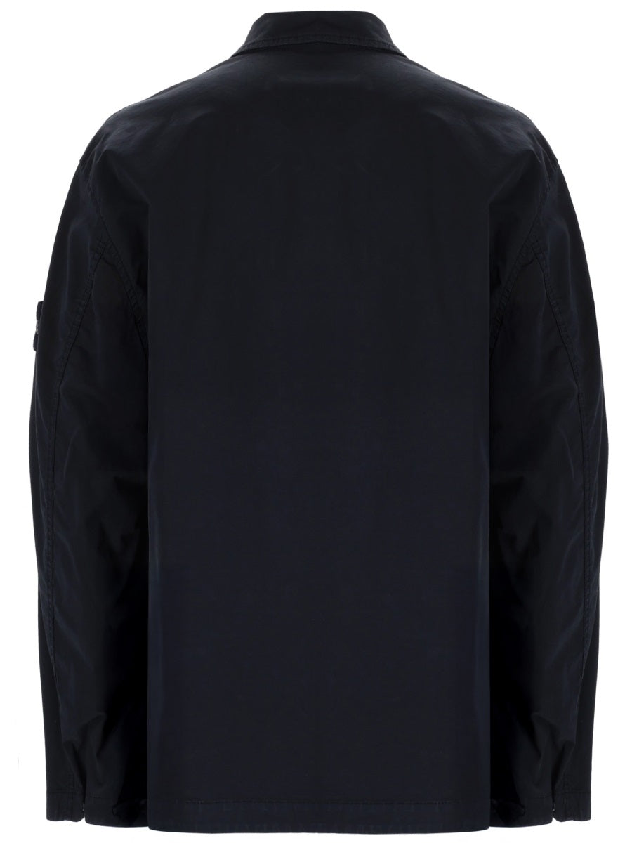 Stone Island Men Cotton Overshirt STONE ISLAND