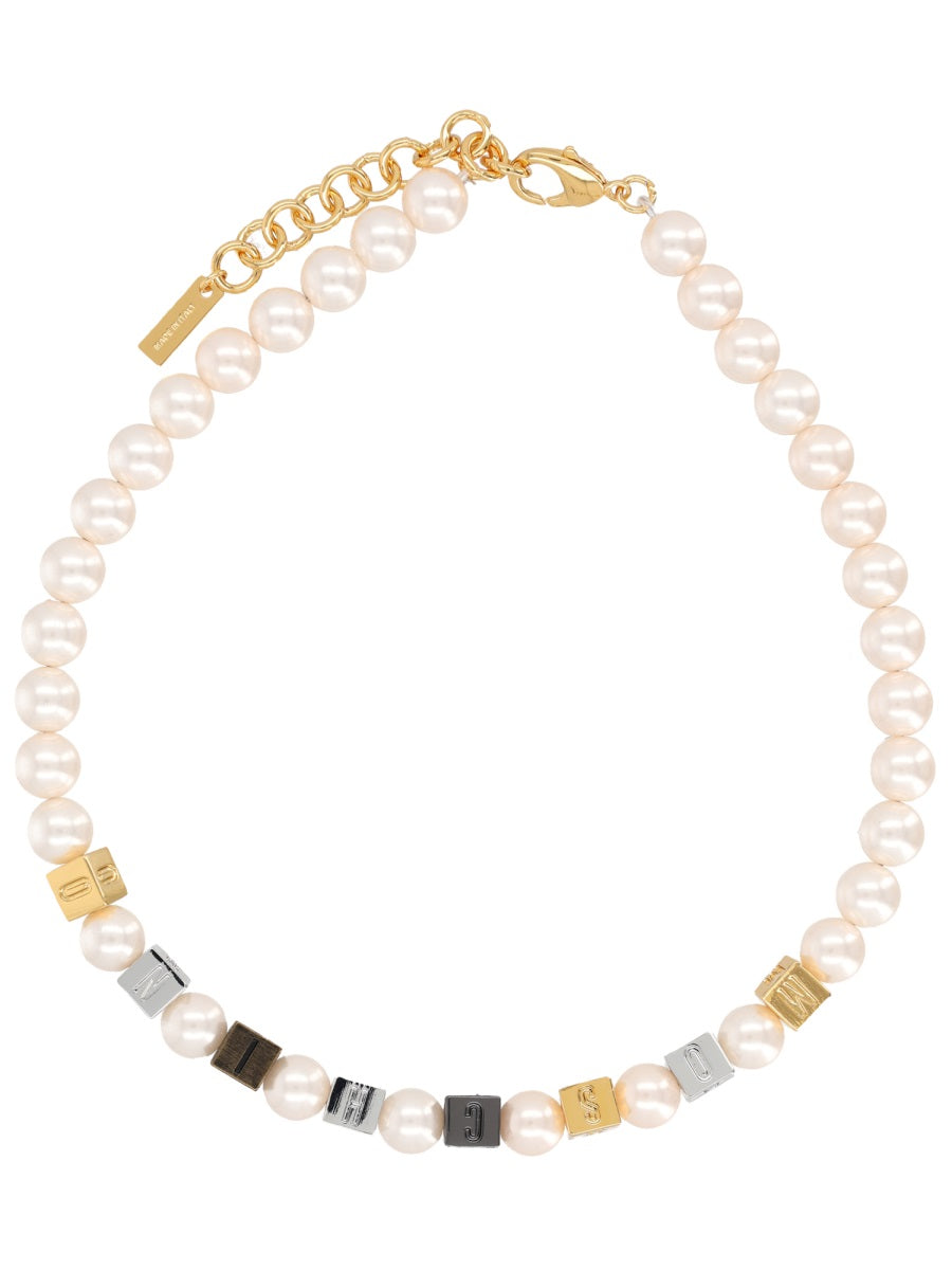 Moschino Women Pearl Necklace MOSCHINO