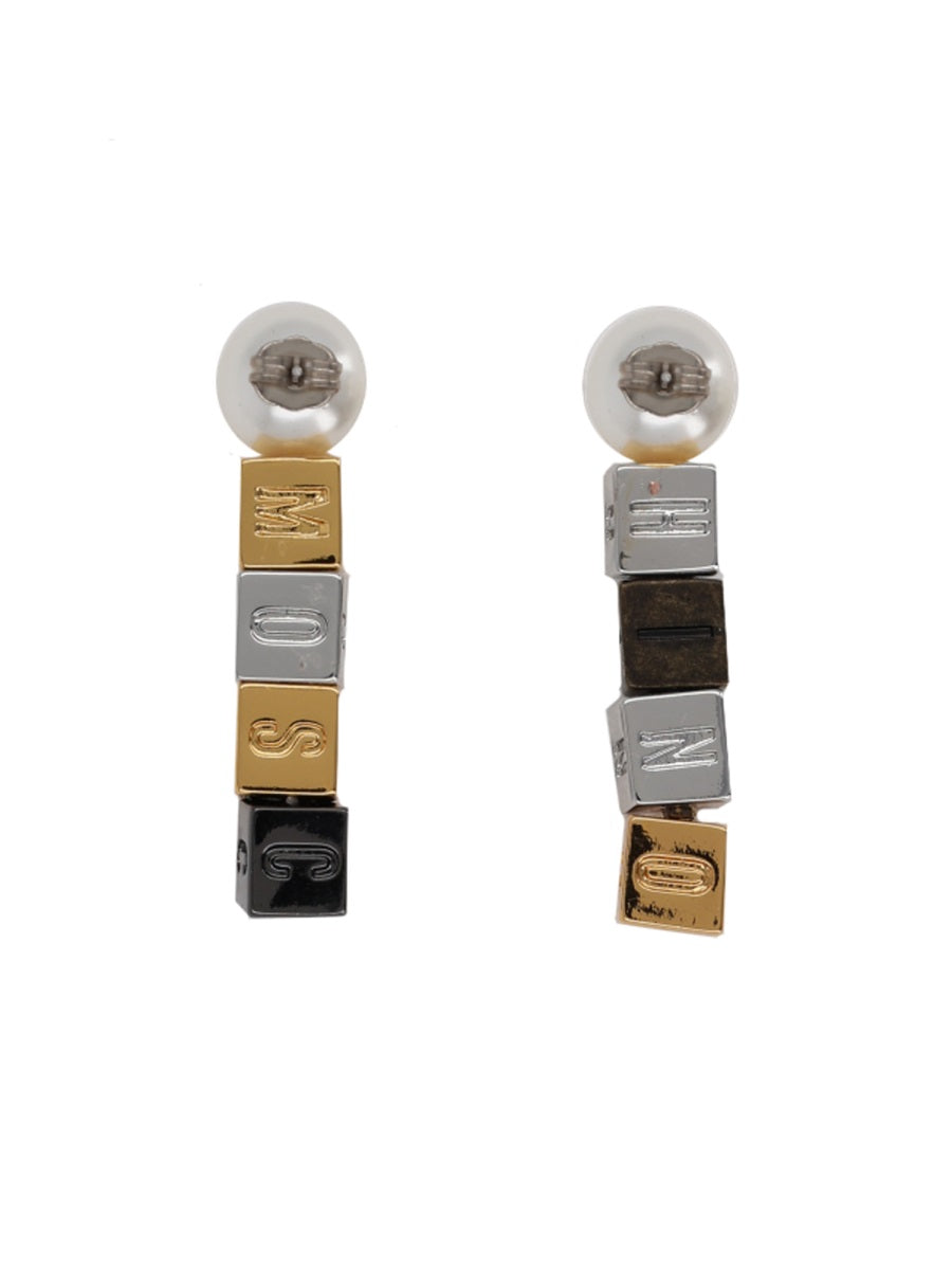 Moschino Women Earrings With Pearls MOSCHINO