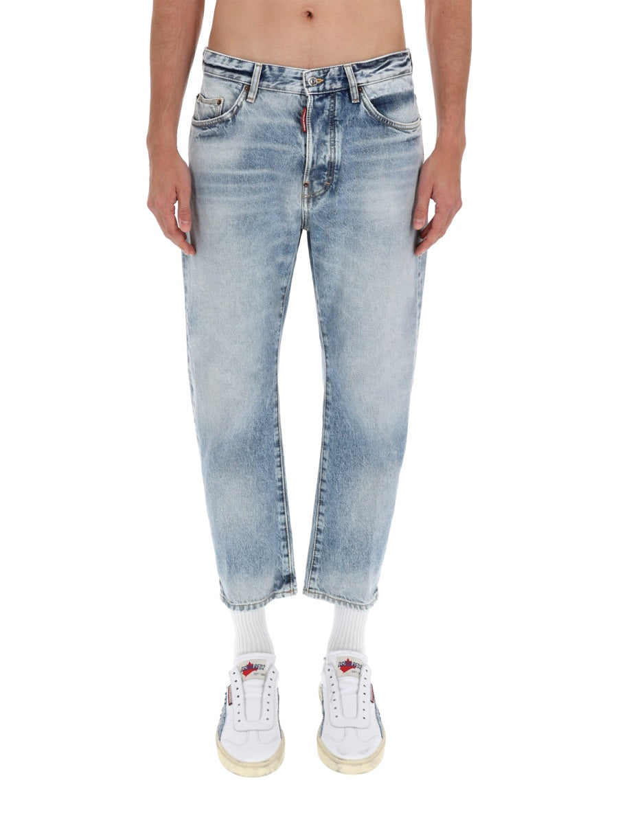 Dsquared Men Cotton Denim Jeans DSQUARED2