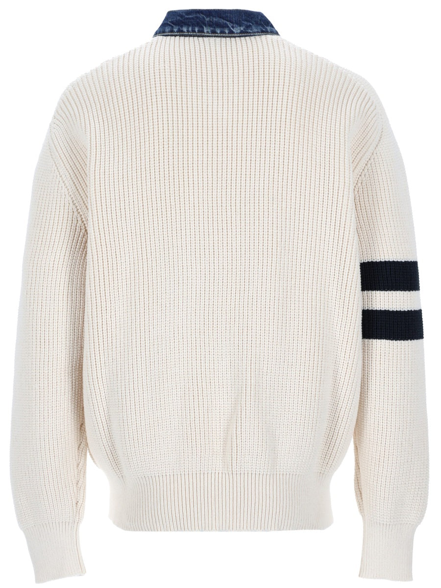 Dsquared2 Men Cardigan With Logo DSQUARED2