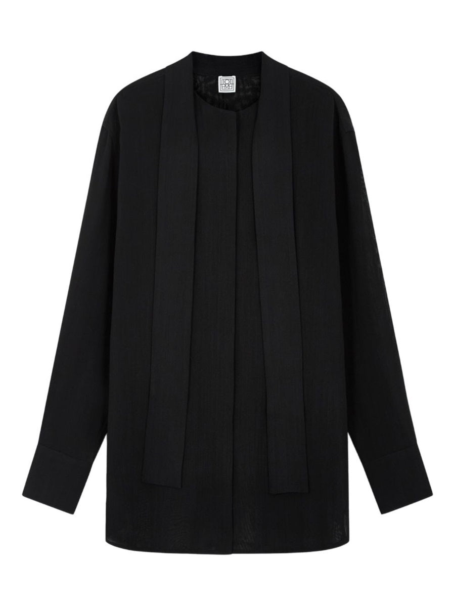 Toteme Women Blouse With Scarf TOTEME
