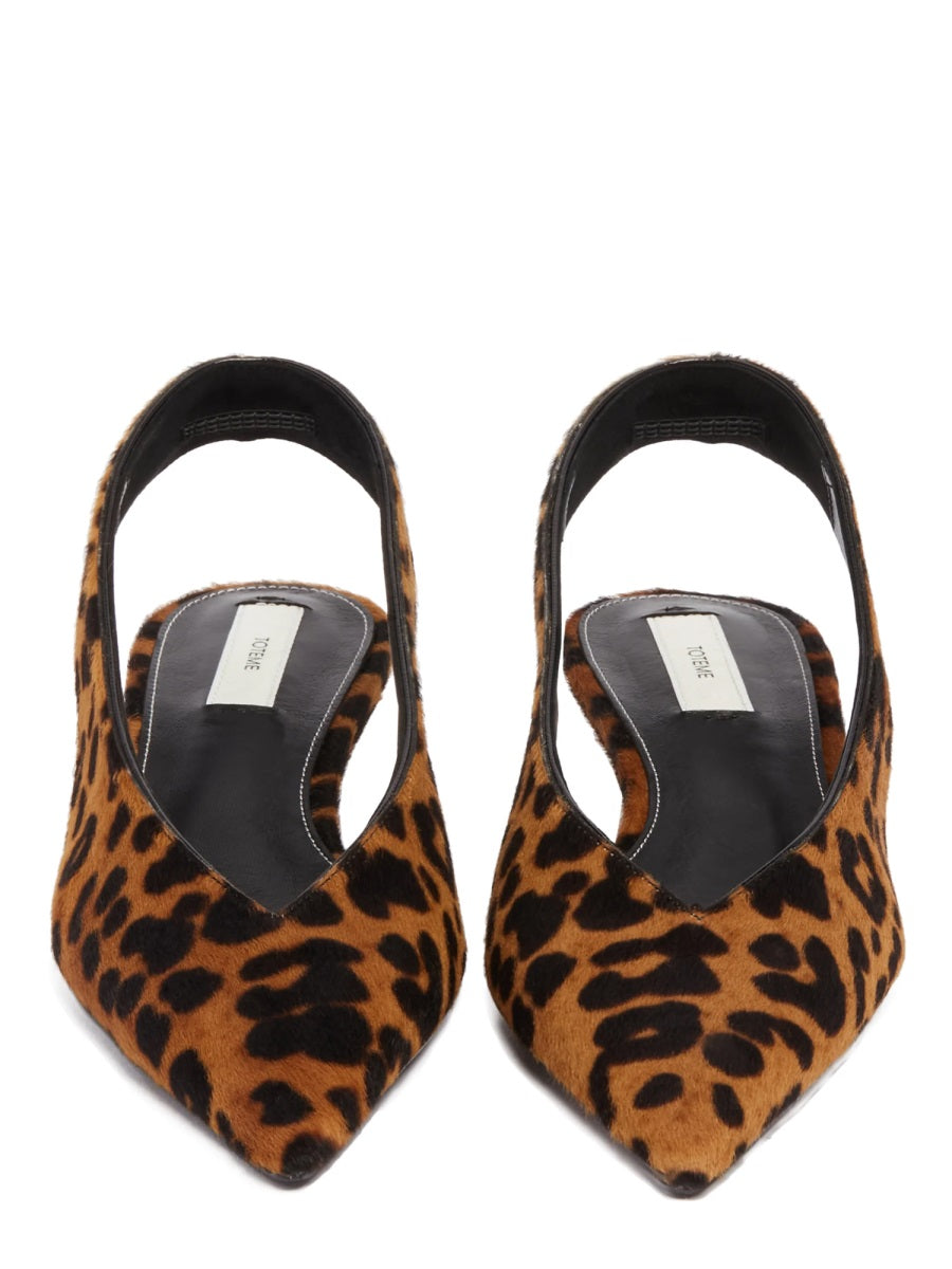 Toteme Women Wedge Slingback Pumps TOTEME
