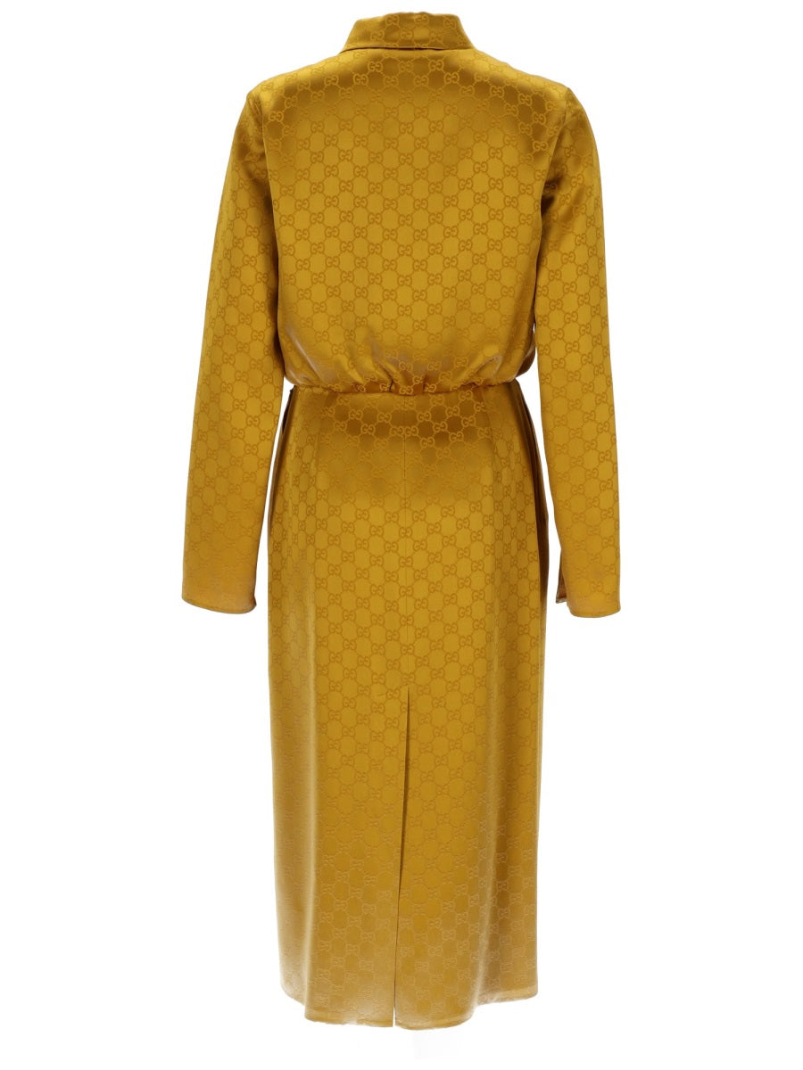 Gucci Women Midi Dress With Shirt GUCCI