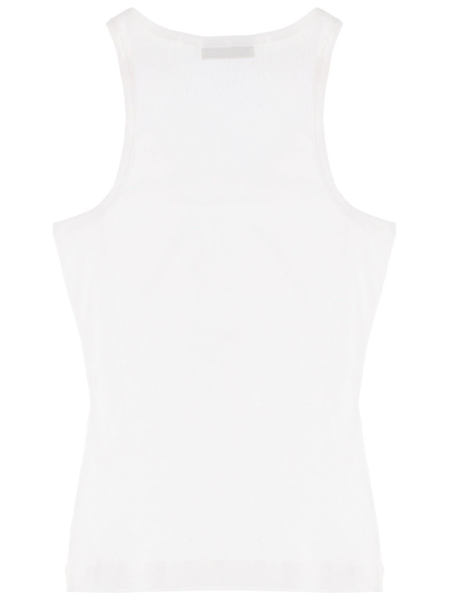 Ganni Women Tops With Logo GANNI