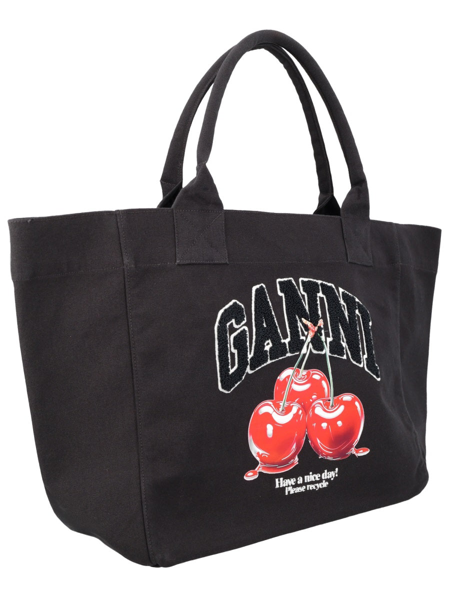 Ganni Women "Cherry" Tote Bag GANNI