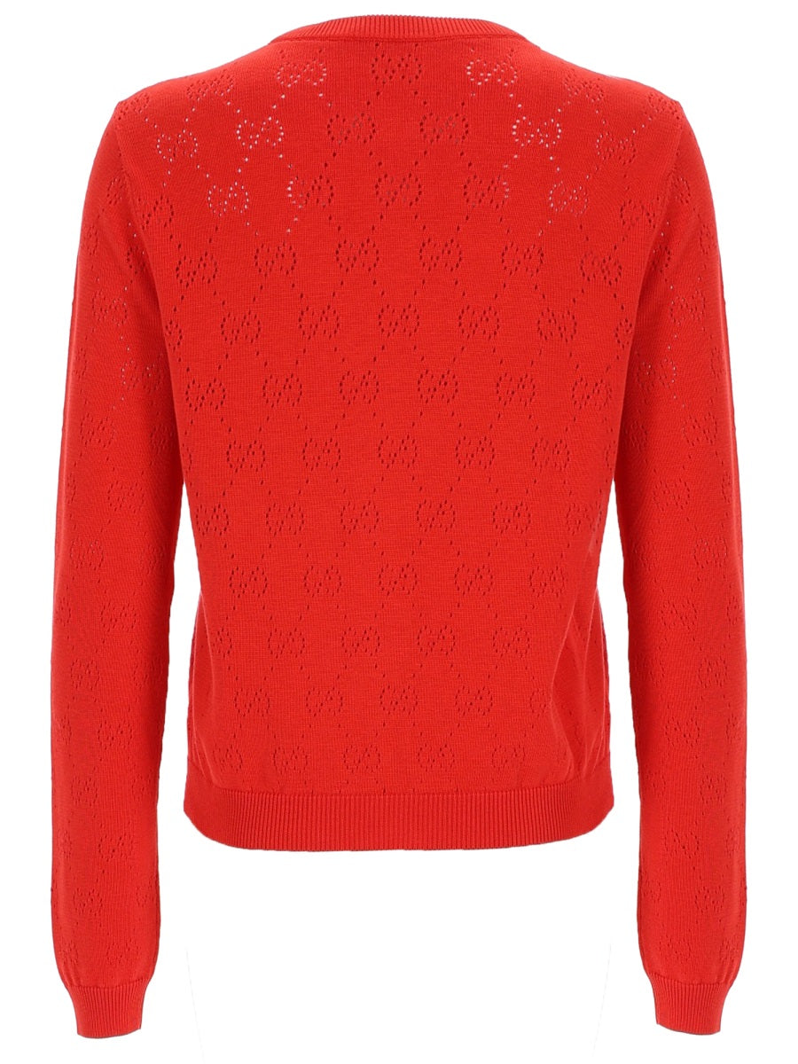 Gucci Women Silk And Cotton Cardigan GUCCI
