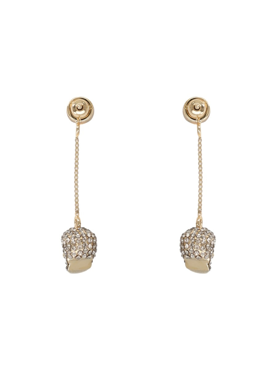 Alexander Mcqueen Women Orecchini Pendenti "Skull" ALEXANDER MCQUEEN