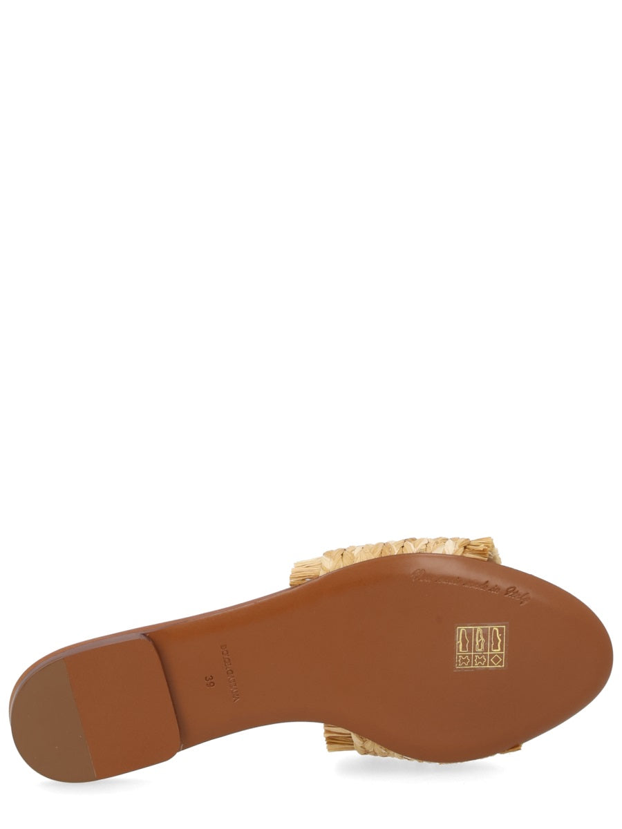 Dolce & Gabbana Women Sandal With Logo DOLCE & GABBANA