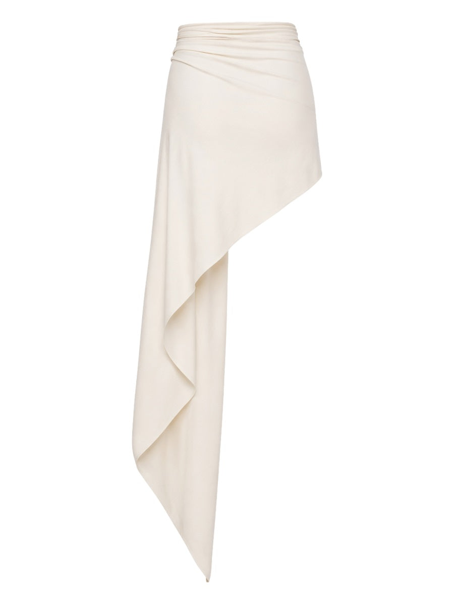 Magda Butrym Women Mini Skirt With Drape MAGDA BUTRYM