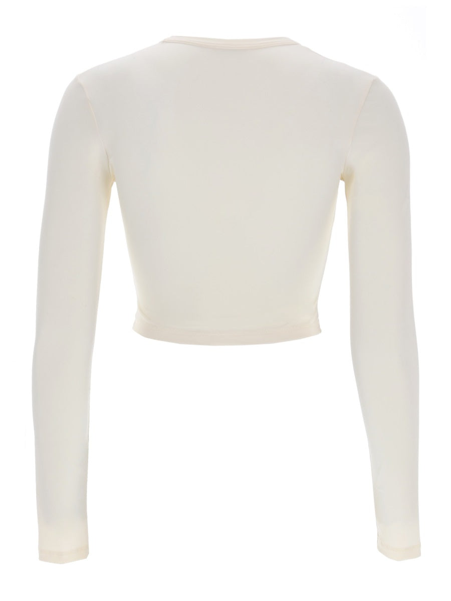 Jil Sander Women Cropped Top With Logo JIL SANDER