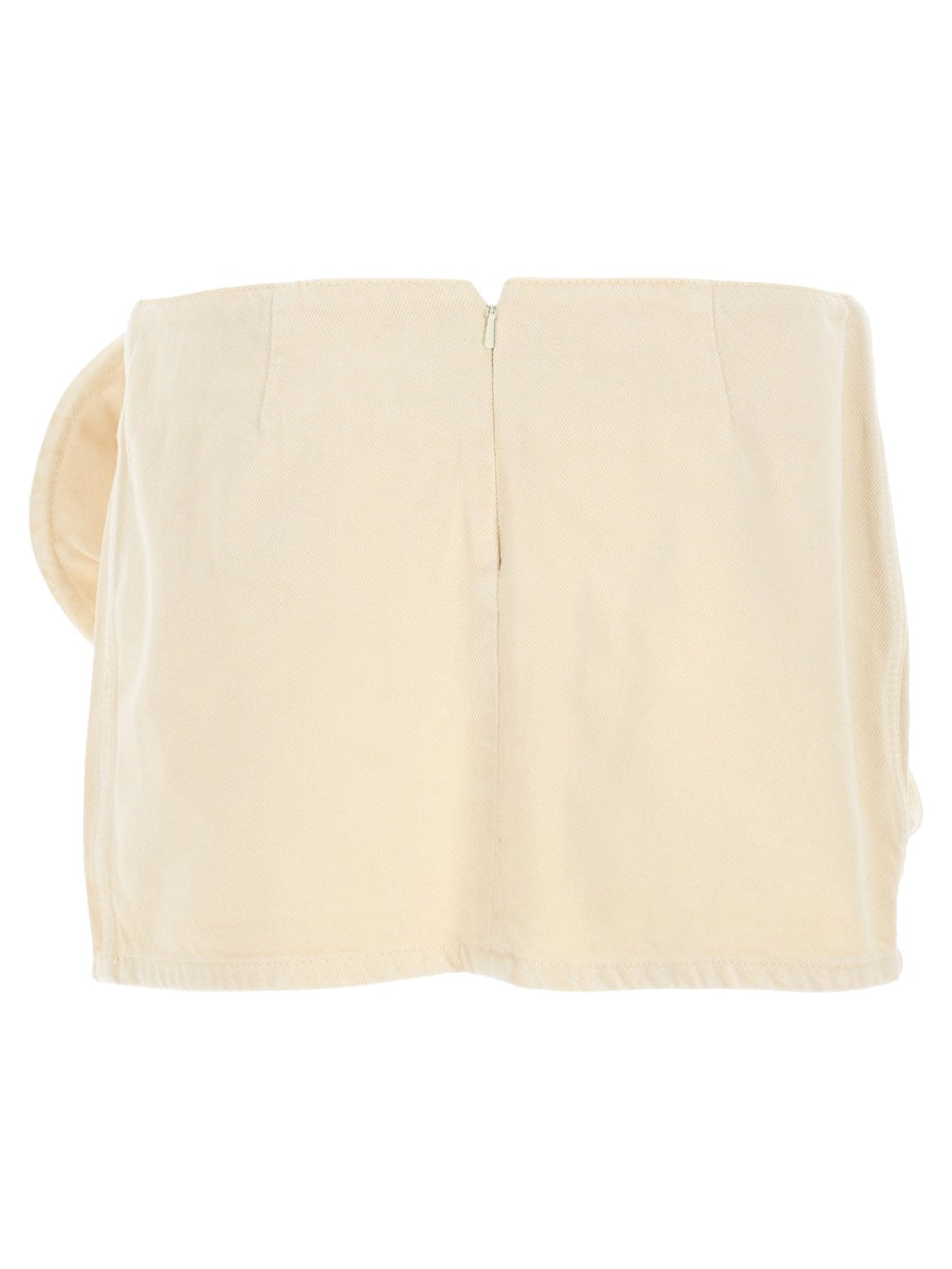Magda Butrym Women Denim Miniskirt MAGDA BUTRYM
