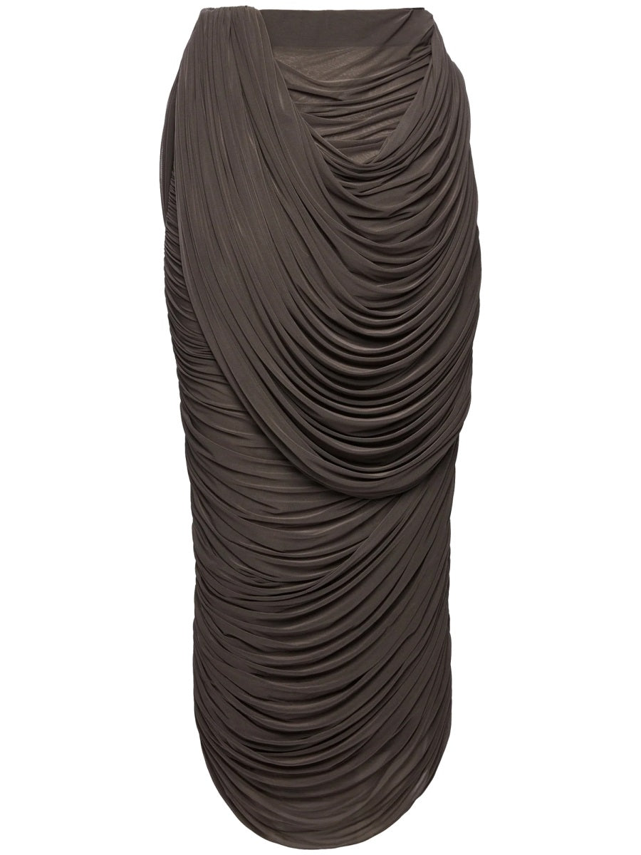 Magda Butrym Women Cupro Midi Skirt MAGDA BUTRYM