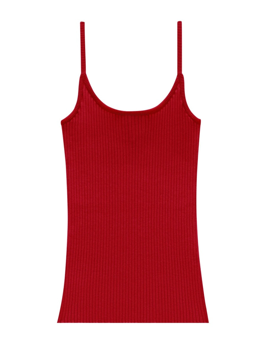 Courreges Women Tank Top In Maglia "Reedition" COURREGES