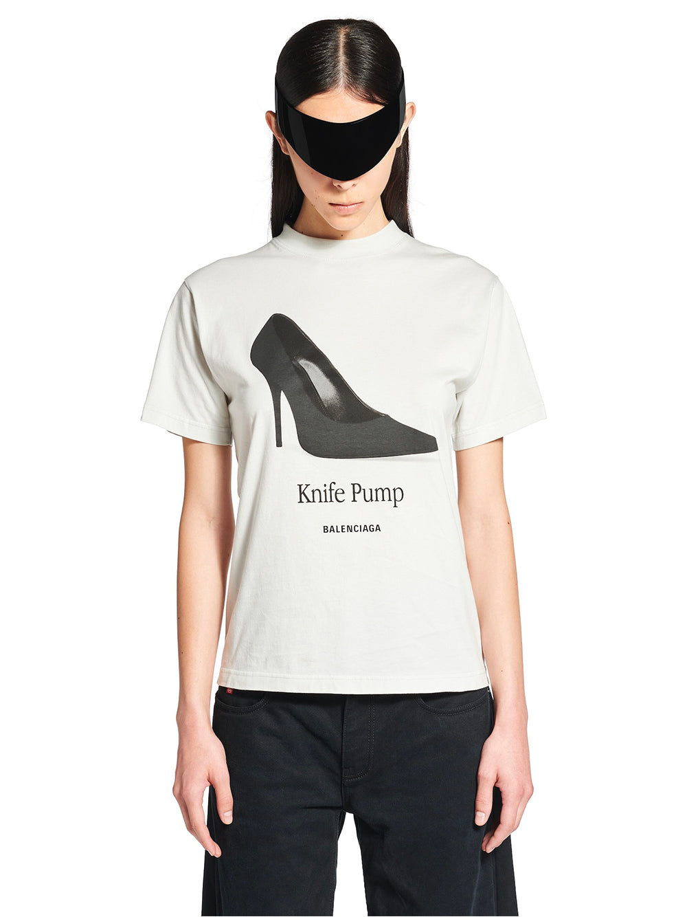 Balenciaga Women Nife Pump T-Shirt Small Fit BALENCIAGA
