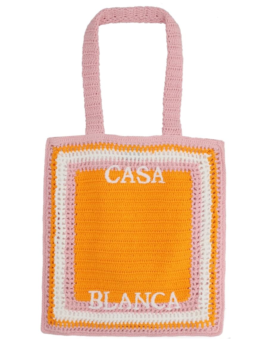 Casablanca Unisex Tote Bag With Logo CASABLANCA
