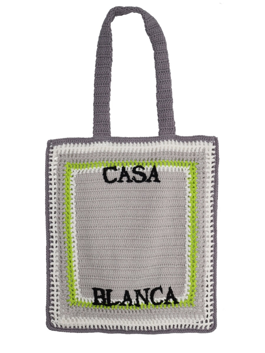 Casablanca Unisex Tote Bag With Logo CASABLANCA