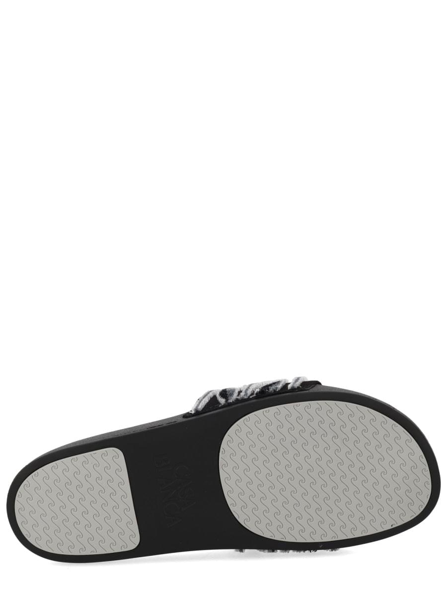 Casablanca Unisex Slide With Logo CASABLANCA