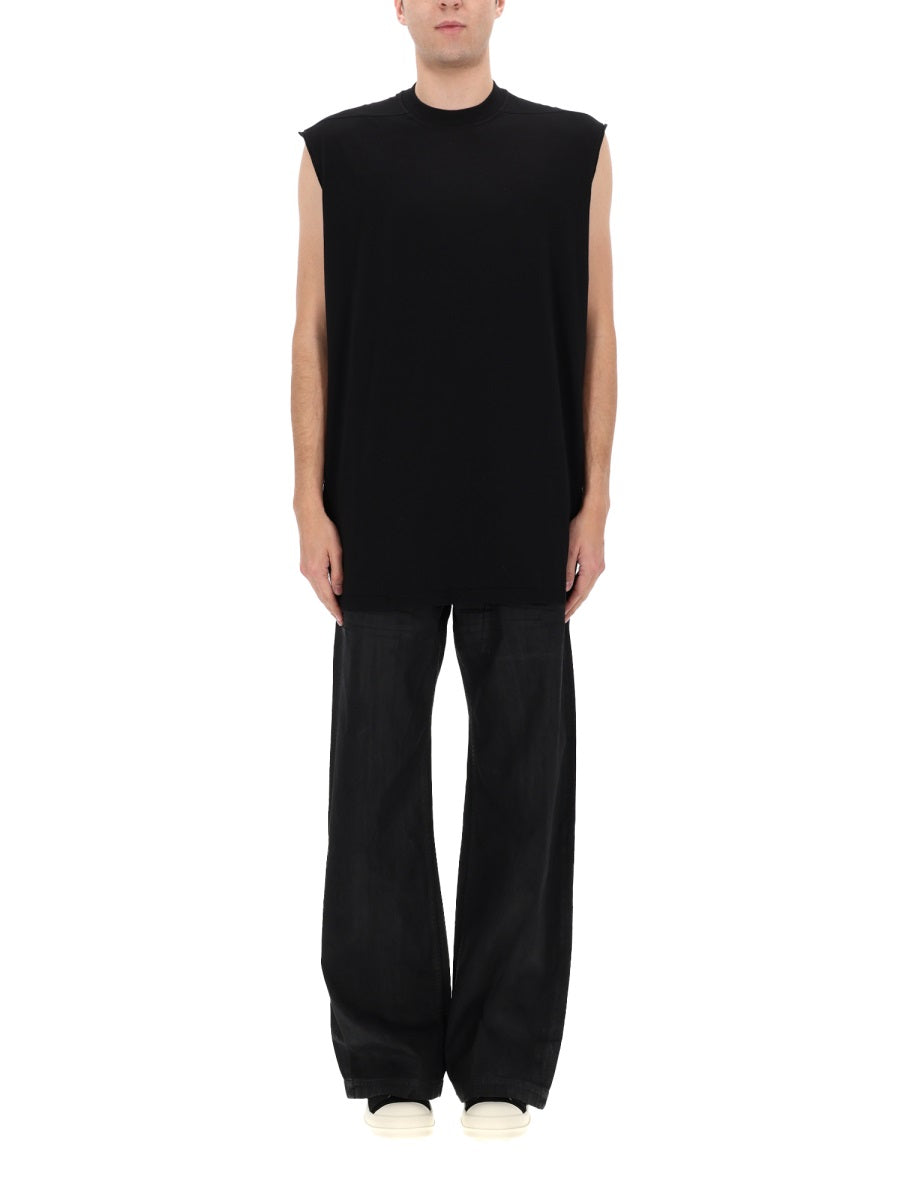 Rick Owens Drkshdw Men "Tarp-T" T-Shirt RICK OWENS