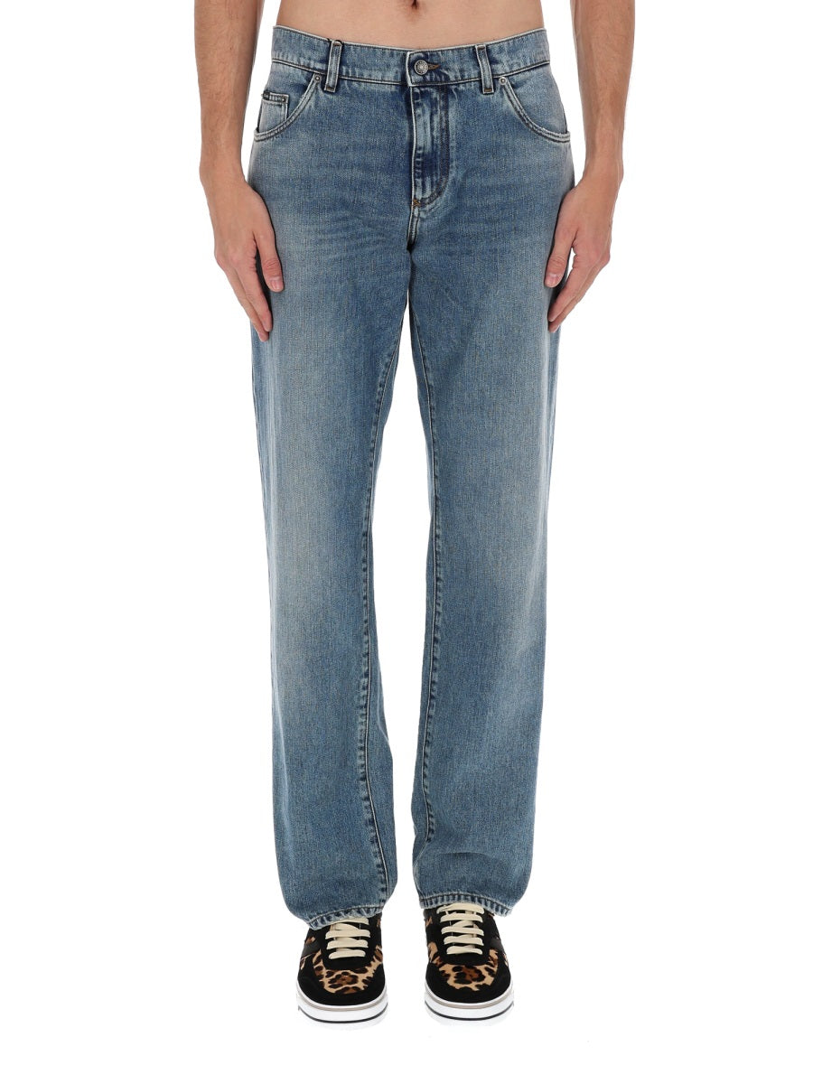 Dolce & Gabbana Men Classic Denim Jeans