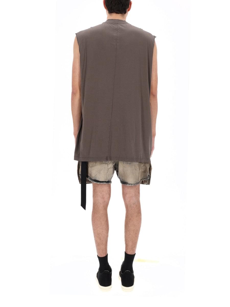 Rick Owens Drkshdw Men "Tarp-T" T-Shirt RICK OWENS