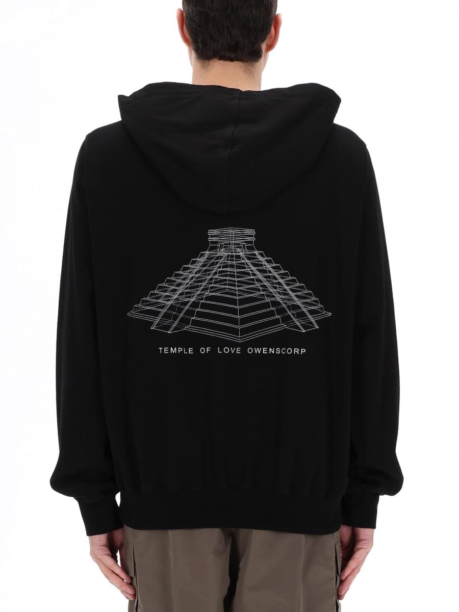 Rick Owens Men Sweatshirt With Print RICK OWENS