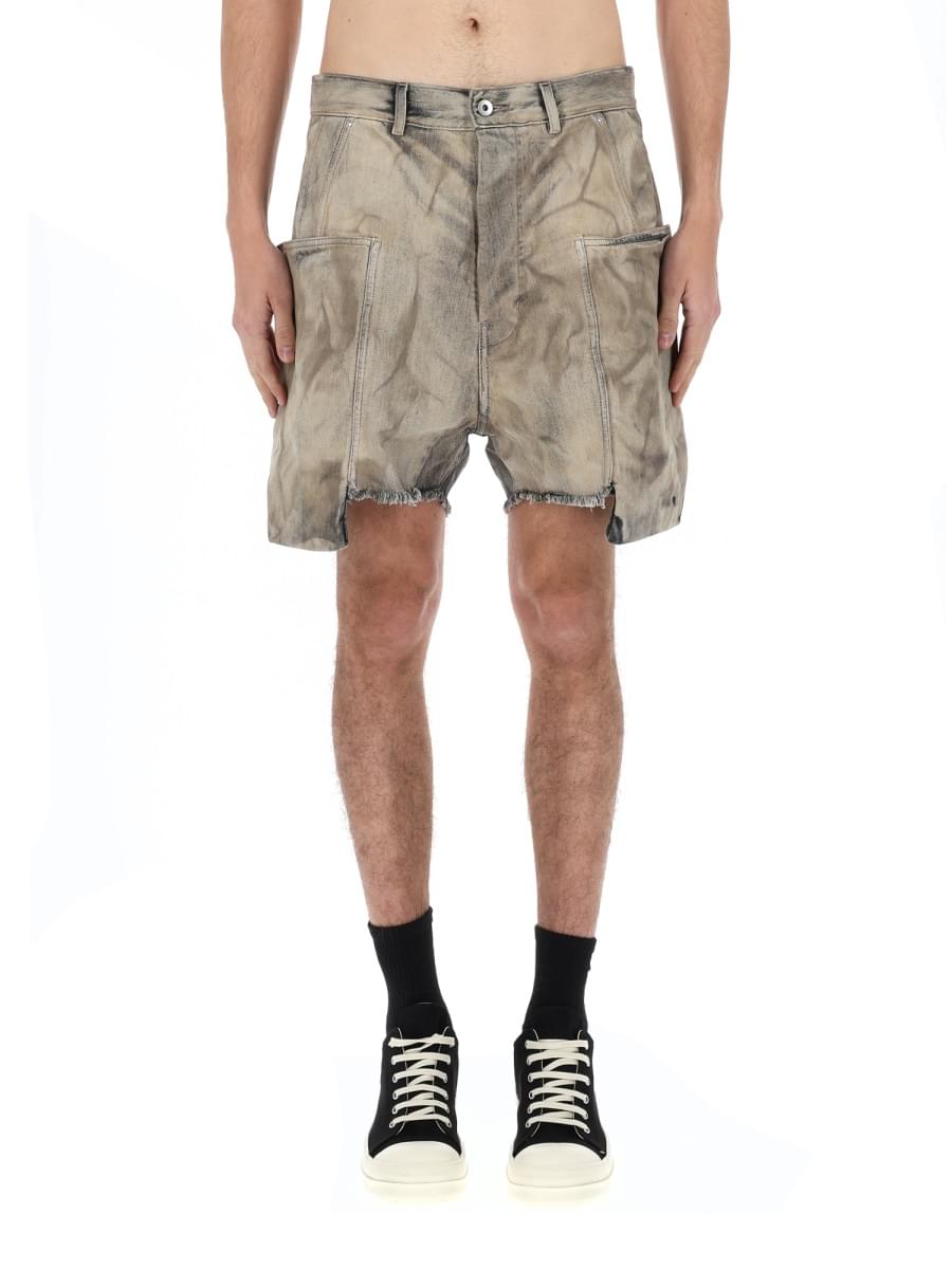 Rick Owens Drkshdw Men Cargo Shorts "Stefan" RICK OWENS