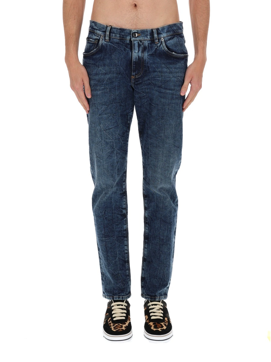 Dolce & Gabbana Men Slim Fit Jeans