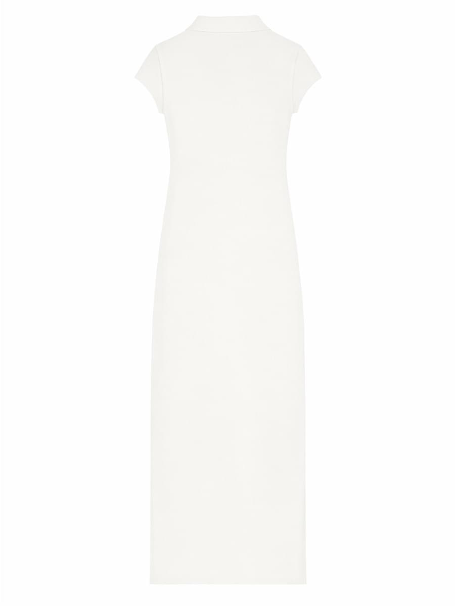 Courreges Women Long Sports Polo Shirt Dress COURREGES