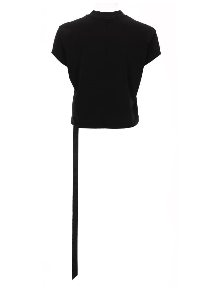 Rick Owens Drkshdw Women "Cropped Small Level T" T-Shirt RICK OWENS