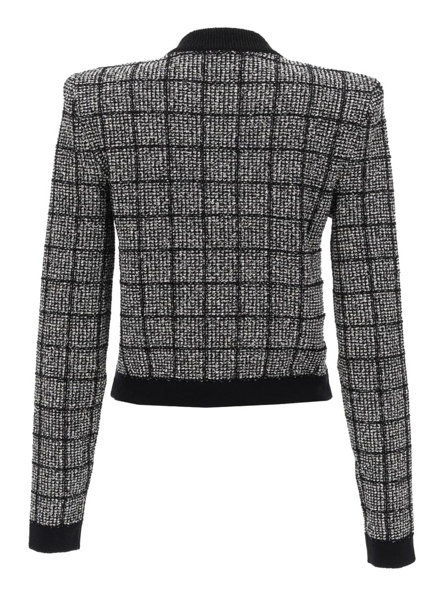 Balmain Women Cardigan With Jewel Buttons BALMAIN