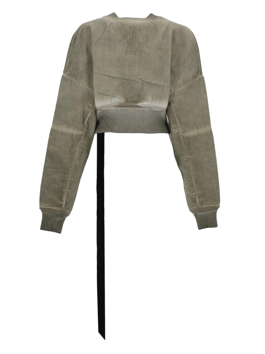Rick Owens Drkshdw Women Denim "Flight" Bomber Jacket RICK OWENS