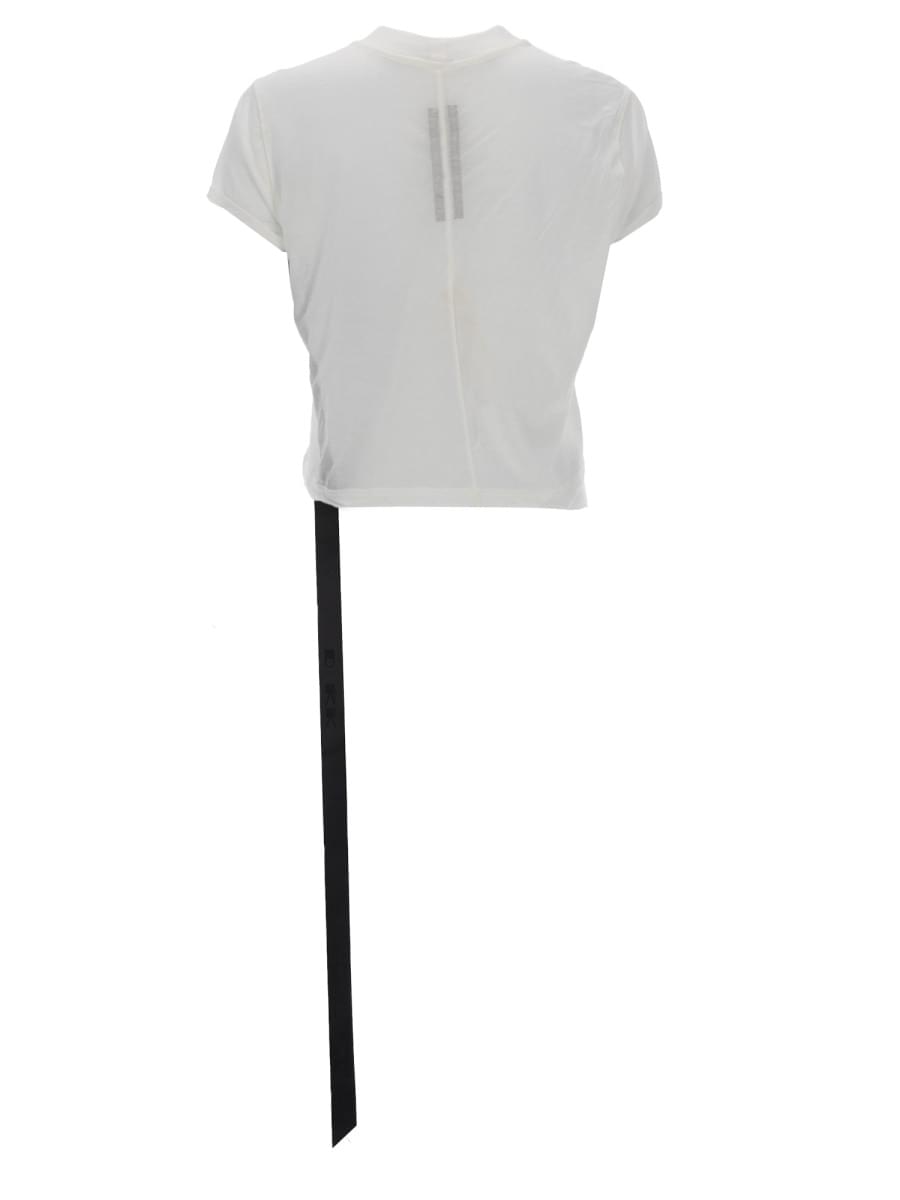 Rick Owens Drkshdw Women "Cropped Small Level T" T-Shirt RICK OWENS