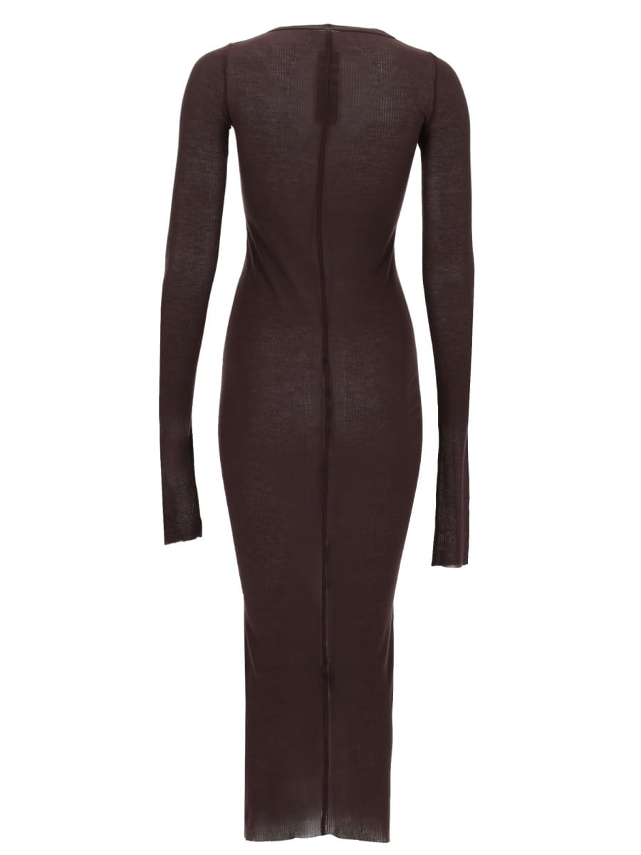 Rick Owens Women Long-Sleeved Midi Dress RICK OWENS