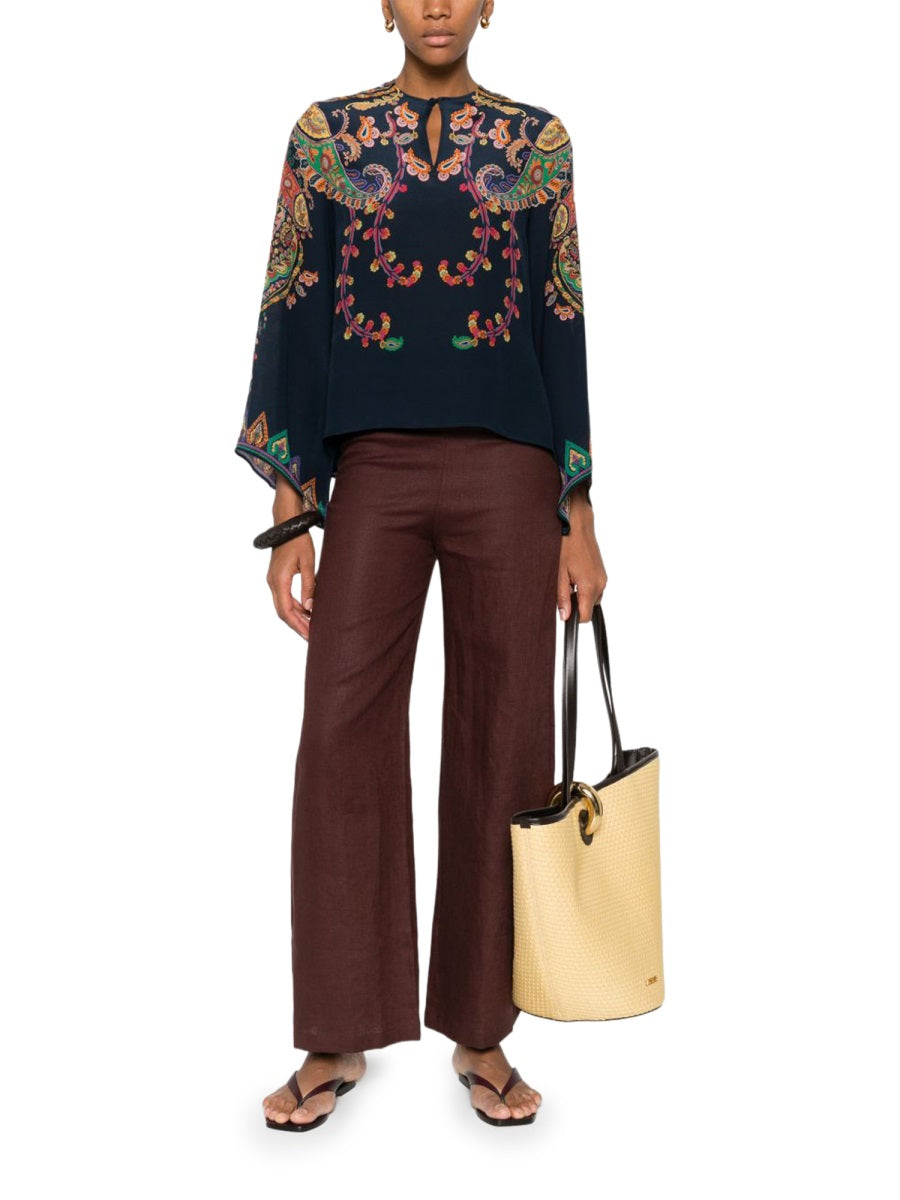 Etro Women Floral Paisley Print Blouse ETRO