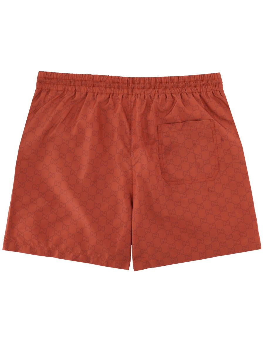 Gucci Men "Gg" Weave Swimsuit GUCCI