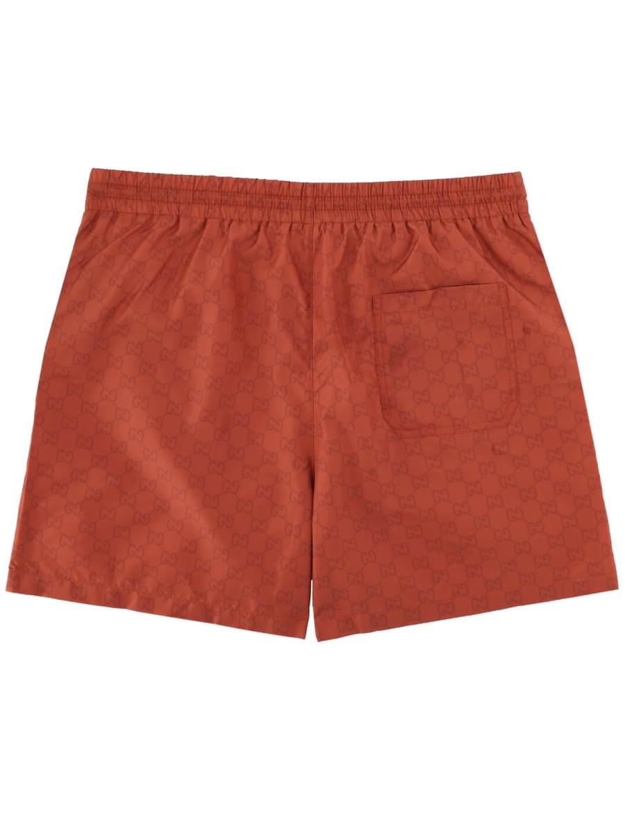 Gucci Men Gucci Men "Gg" Weave Swimsuit GUCCI
