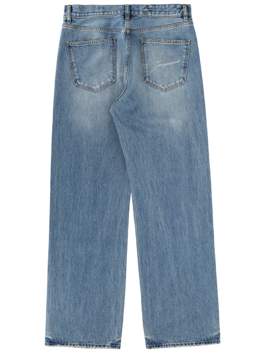 Jacquemus Men Jeans "Le De-Nimes Droit" JACQUEMUS