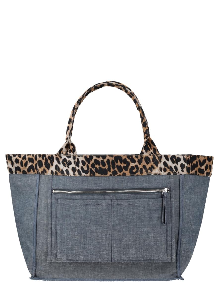 Ganni Women Ganni Women Tote Bag With Logo GANNI