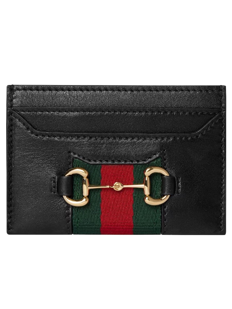 Gucci Women Card Holder "Web Horsebt" GUCCI
