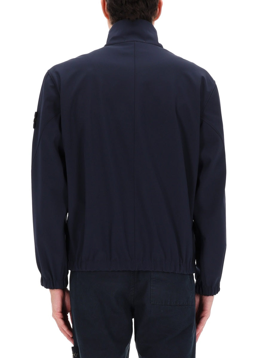 Stone Island Men Stiff Collar Jacket STONE ISLAND
