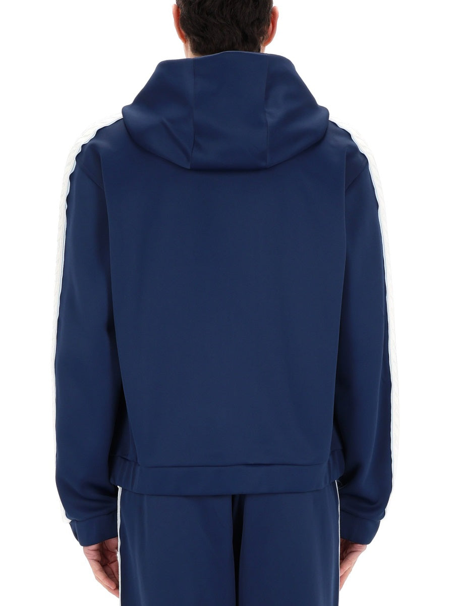 Casablanca Men Zipper Hoodie CASABLANCA