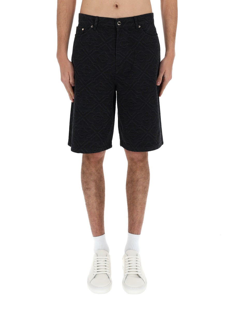 Casablanca Men "Laser Monogram" Shorts CASABLANCA