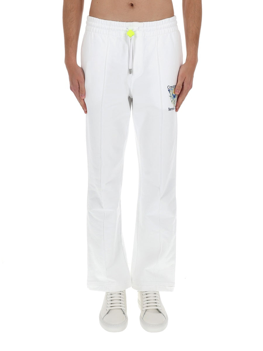 Casablanca Men Jogger Pants "Tennis Club Icon" CASABLANCA