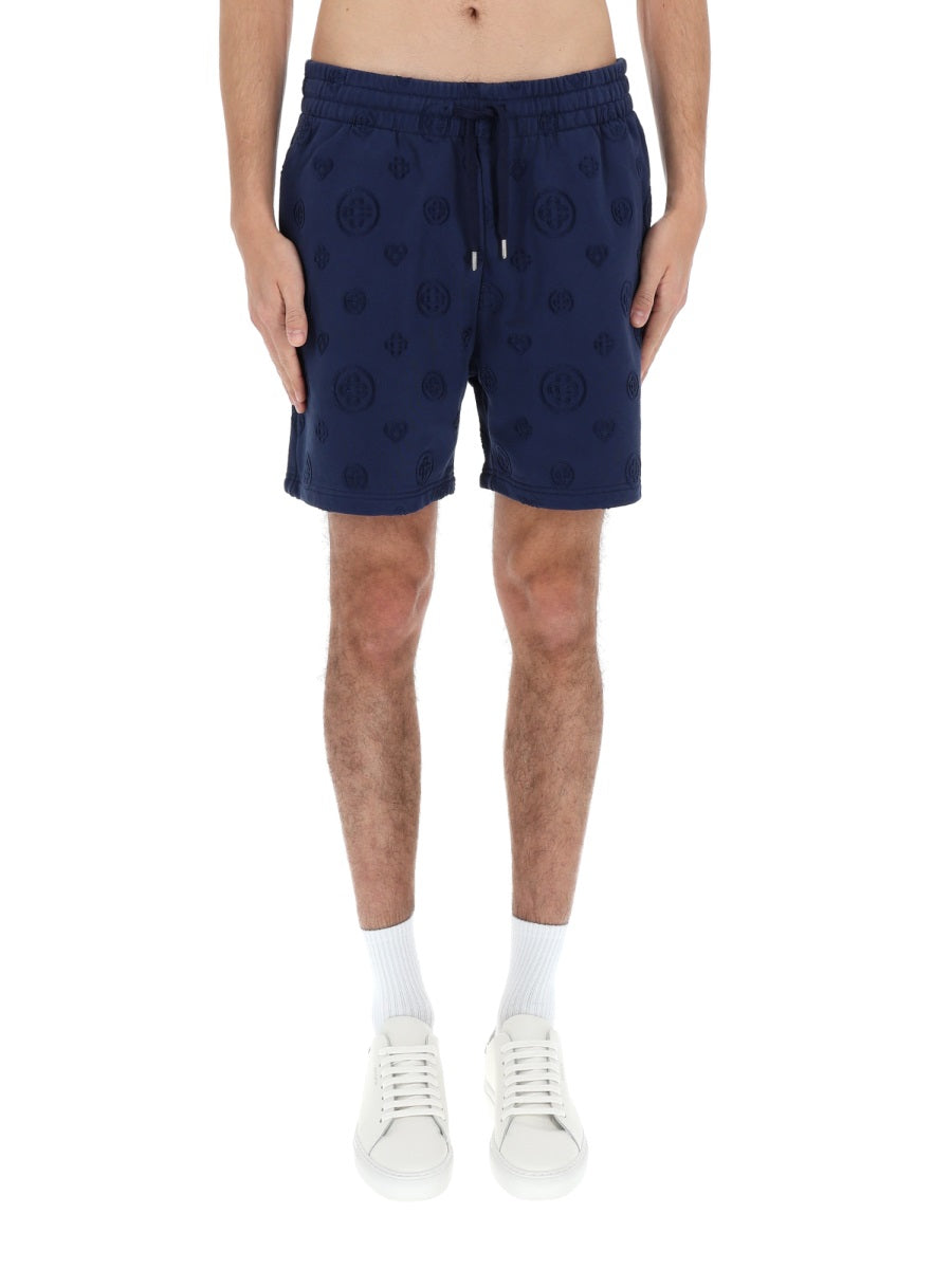 Casablanca Men Shorts With Logo CASABLANCA