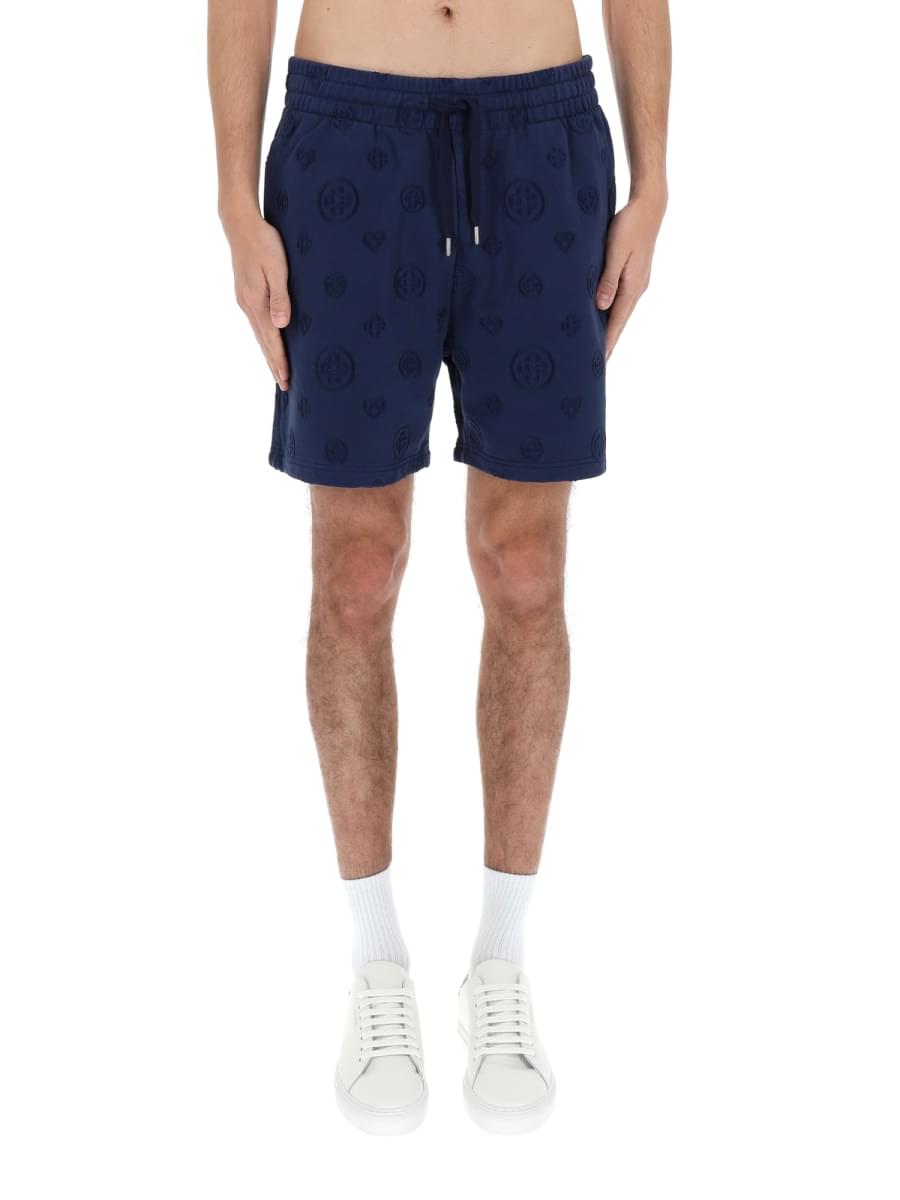 Casablanca Men Shorts With Logo CASABLANCA