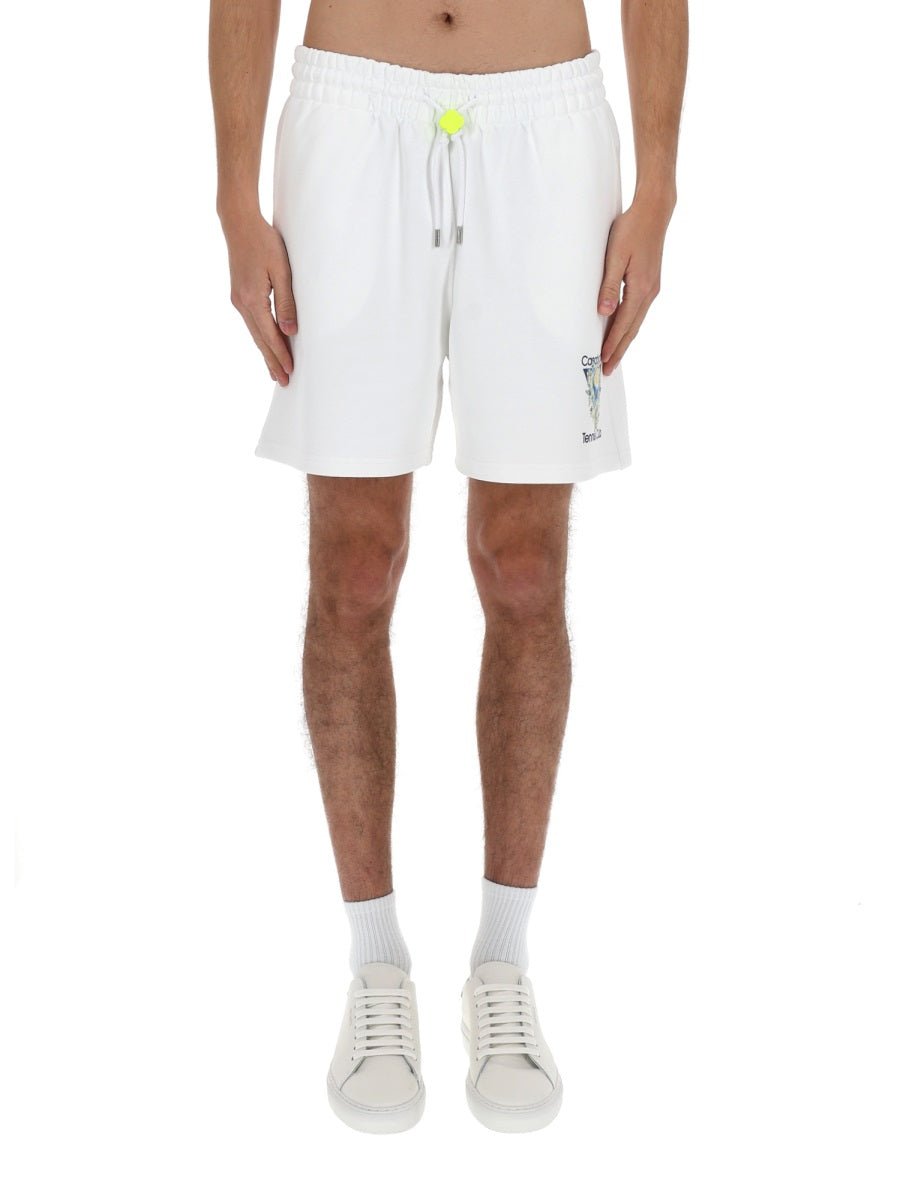 Casablanca Men Shorts With Logo CASABLANCA