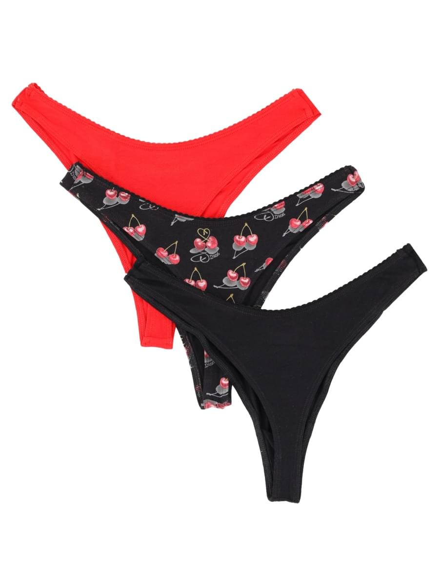 Diesel Women 3-Pack Of "Ufpn-Punchy" Briefs DIESEL
