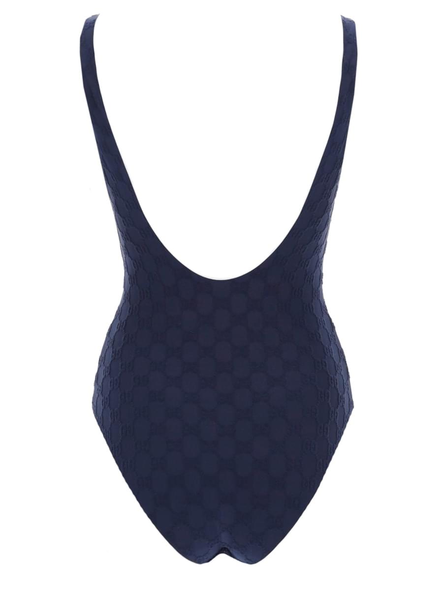 Gucci Women "Gg" Weave One Piece Swimsuit GUCCI